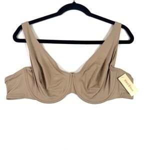 ThirdLove 'Second Skin Unlined' Underwire Bra, Taupe/ Nude Size 44B NWT
